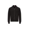 Tommy Hilfiger Einfacher einfarbiger vielseitiger Strick-Cardigan für Herren mit Kragen und langen Ärmeln, besticktem Old Money Logo, für Frühling und Herbst, 78J9322-001