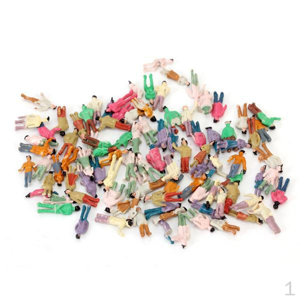 

Упаковка 100 шт. 1:150 Стоящих Людей Модель Фигурка Пейзаж Пассажиры Окрашенные