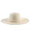 Women's Summer Straw Hat with Large Edges for Sunscreen and Vacation Dome Sun Hat