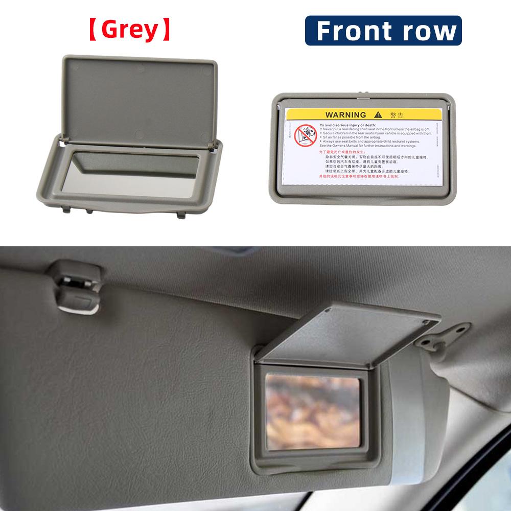 

2108102510 Car Interior Accessories Sun Shade Visor Makeup Cosmetic Mirror Cover For Mercedes-Benz C E Class W210 W202 1993-2002 серый