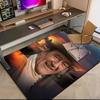 1pc John Wayne's vintage cowboy poster Carpet Rug for Living Room Bedroom Home Sofa Decoration,Kids play Non-slip Floor Mat