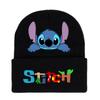 Lilo & Stitch Cartoon Print Knit Wool Hat for Men & Women - Warm Autumn/Winter Beanie