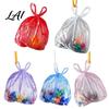 Simulated Trash Bag Toy Garbage Shaker Pendant Lightweight Portable Ornament with Buckle Fun Keyring 3D Printed Creative Novelty Keychain