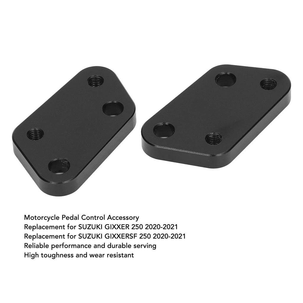 KIMISS Foot Pedal Back Shift Up Cord Motorcycle Pedal Accessories Rear Rise Step Pedal for Suzuki Jixer GIXXERSF 250