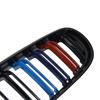 M-Färg Bilar Framre Racinggaller För BMW E90 LCI 3-Serie Sedan Kombi 2009-2012 Dubbla Linjer 2 Ribbgrill Ersättningsdel