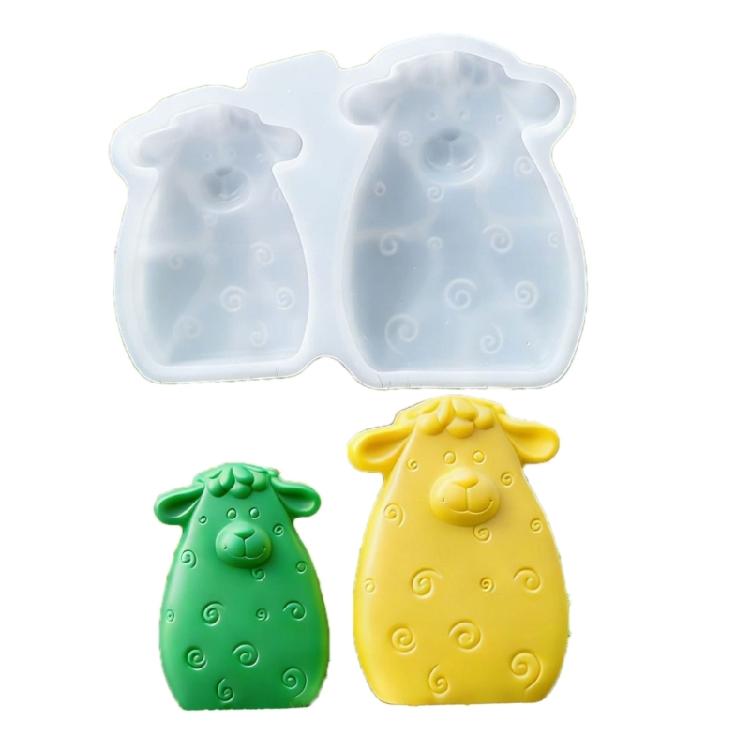 

Artistic Half Sheep Mould Craft Of Flexible Silicone For Various Casting Materials 1