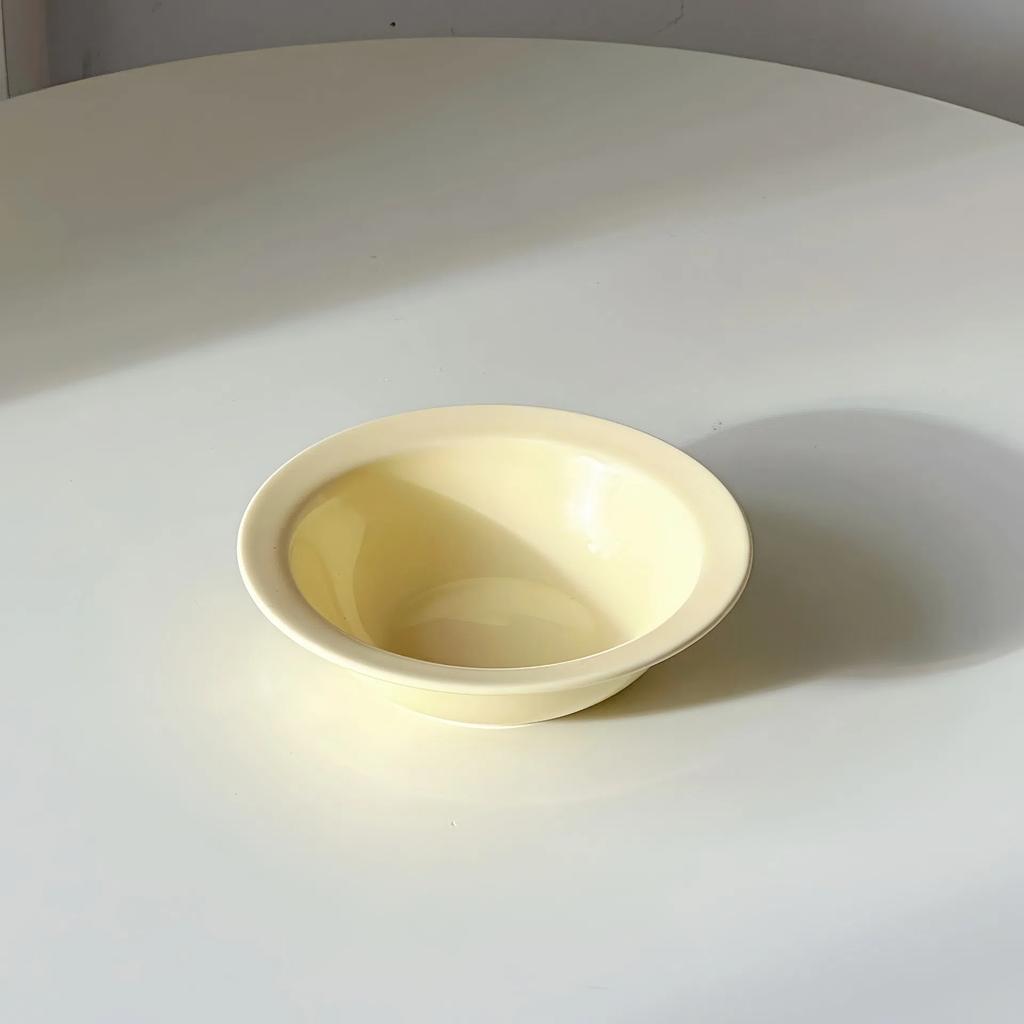 Ciotola per Animali in Ceramica Colorata Adorabile Facile da Pulire su Supporto Solido in Acrilico Anti Ribaltamento