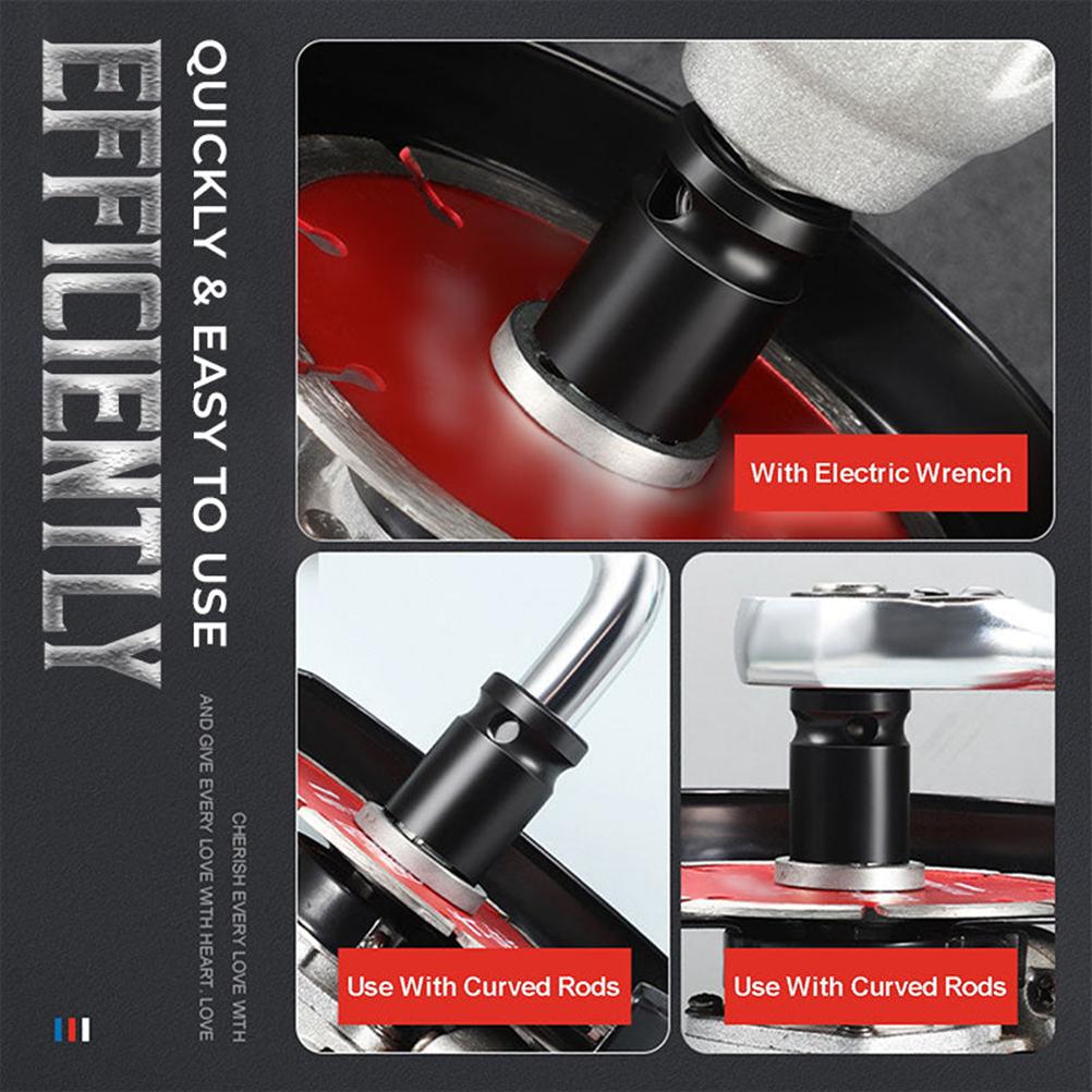 2 Stück Winkelschleifer Steckschlüssel Kohlenstoffstahl Verstellbarer Sicherungsmutter Schleiferschlüssel Ersatz für