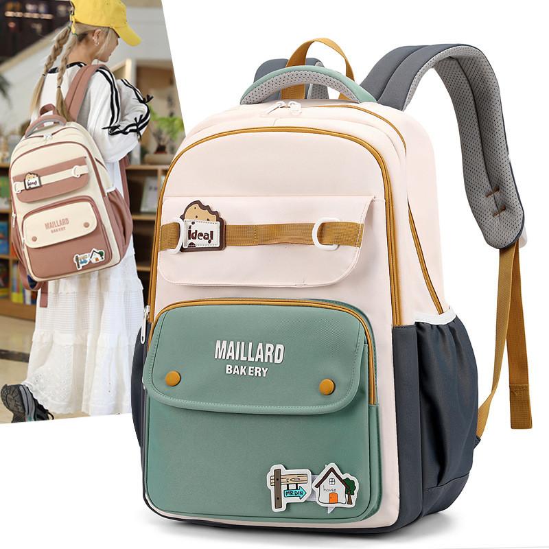 Nylon Multicolor Modern Backpack With Large Capacity Ideal For Everyday Use School And
