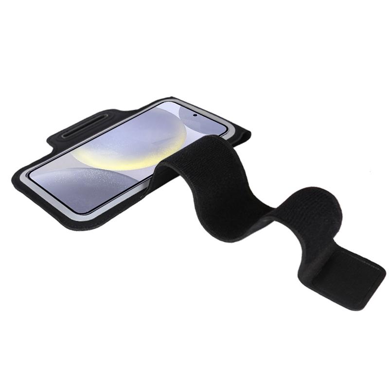 HAISSKY Elastic Running Sport Armbands For iPhone 17 16 15 14 13 12 Pro Max 15 Plus Ultra-thin Phone Arm Bag For Samsung S25