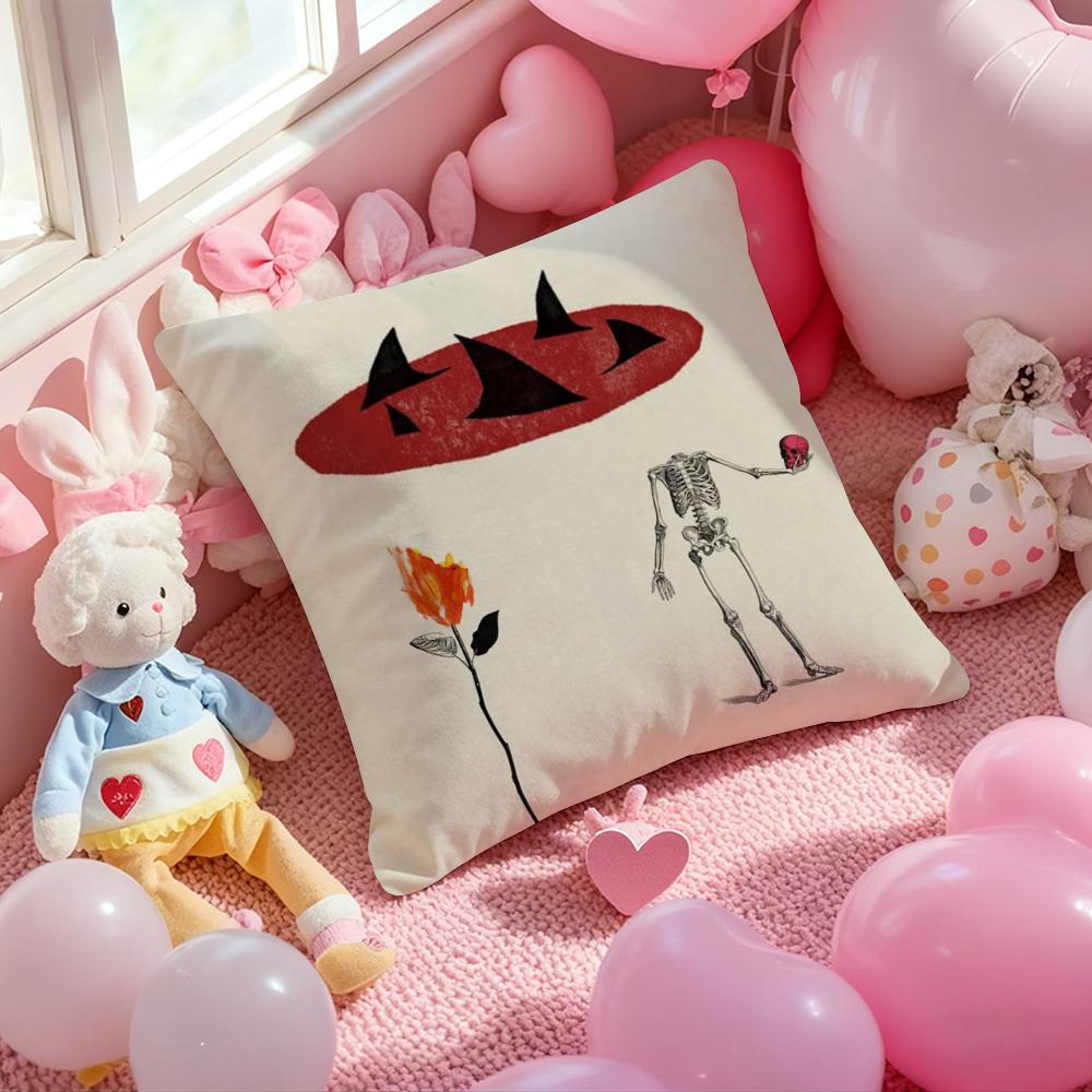 

I-Imagine D-Dragons Band Cushion Cover Pattern Printed Pillowcase for Living Room Sofa Cushion Cover & Bedroom Decor 12x12Inch