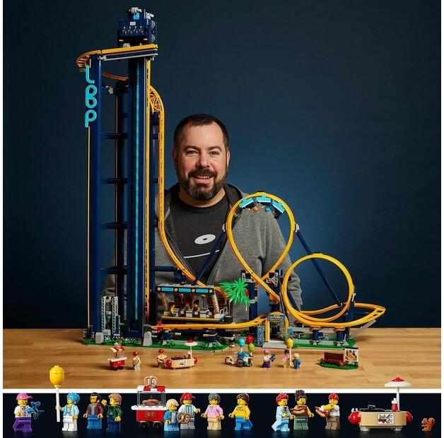 LEGO ICONS 10303 Roller Coaster with Loops