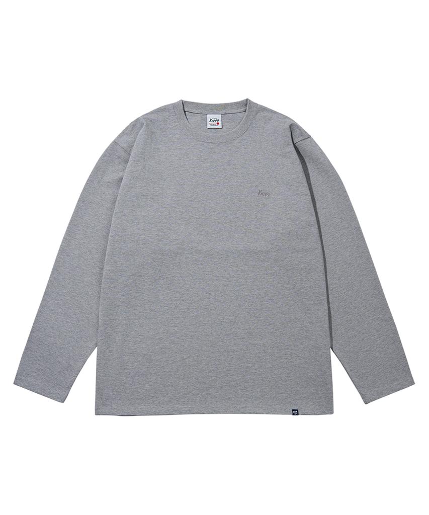 Kaepidijain Basic Cotton Long Sleeve (Gray)