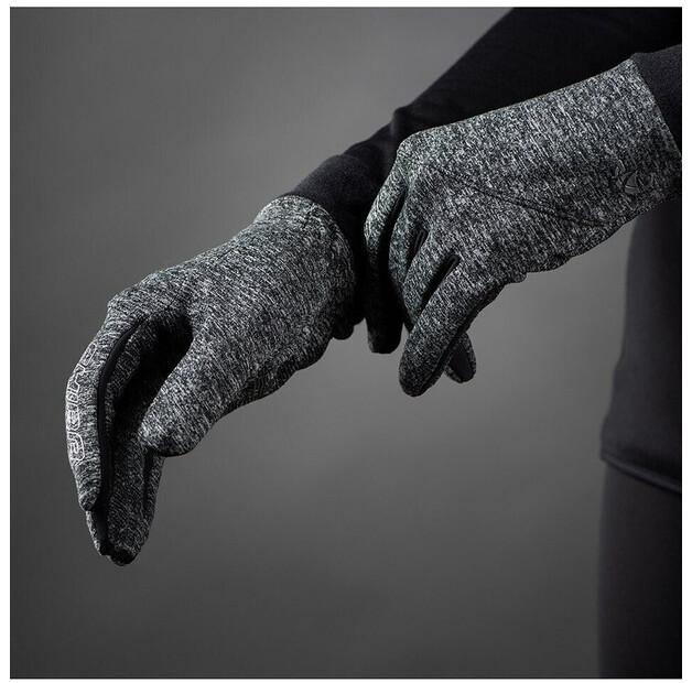 Chiba Allround Light Bicycle Gloves (Gray)