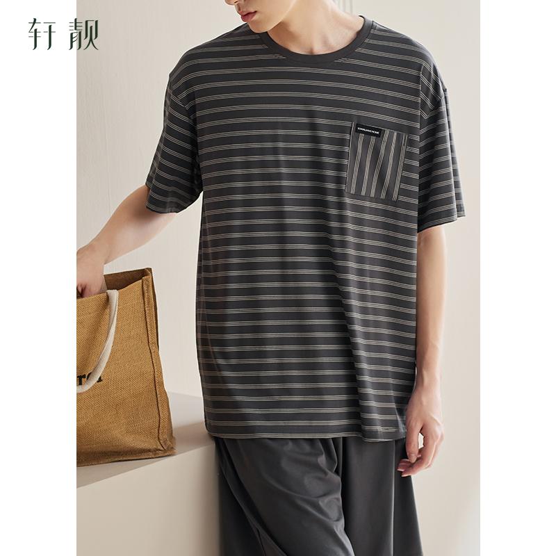 Xuanliang 2026 New Men's Sleepwear Summer Modal Cotton Short Sleeved Shorts Casual Outerwear Set