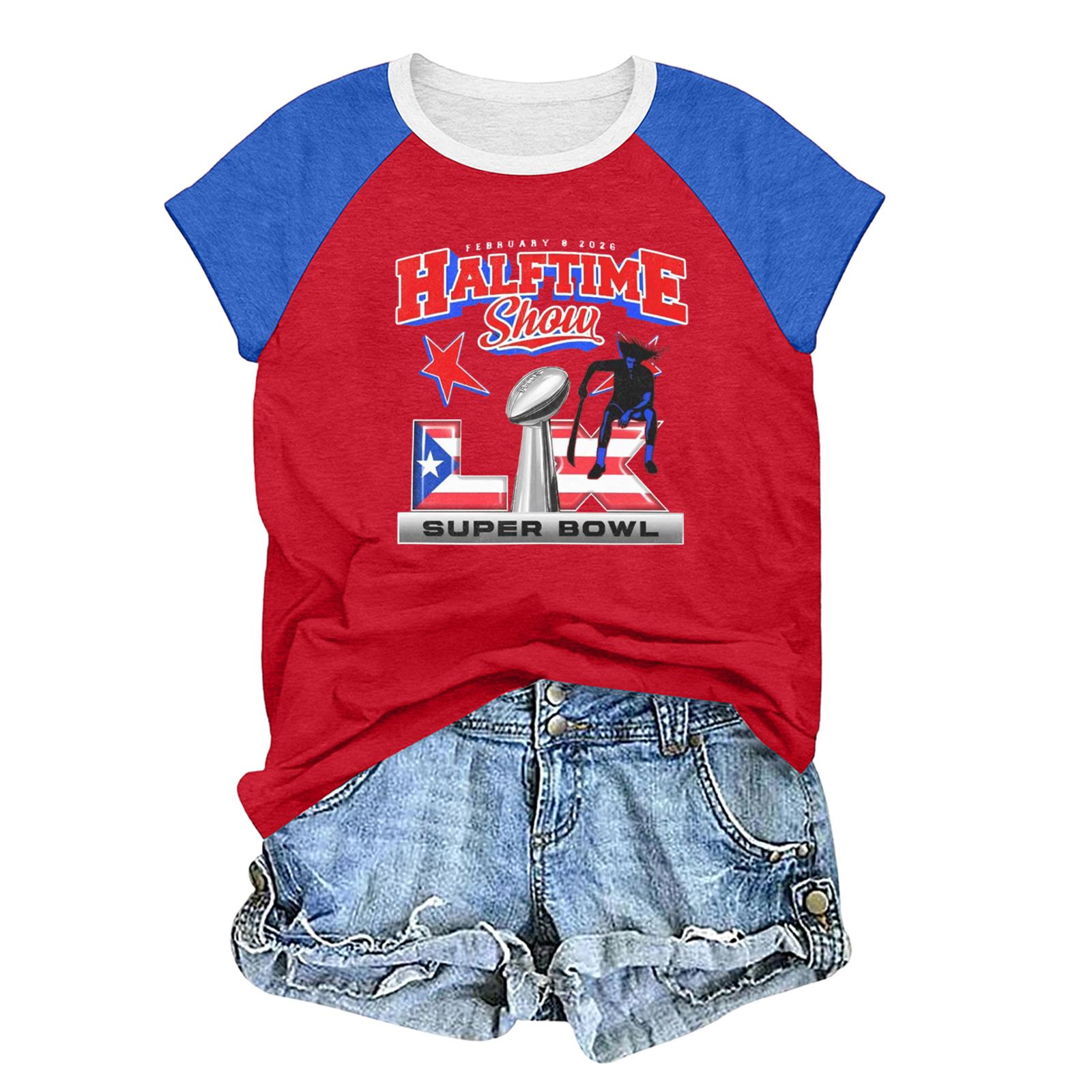 Unisex casual and fashionable short sleeved printed T-shirt top S