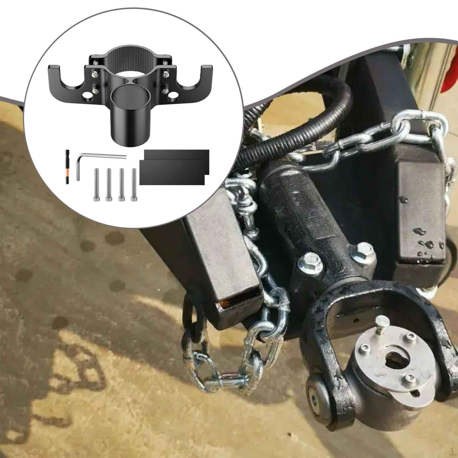 Trailer Towing Chain Organizer Chains Holder Accessories Durability with Screws
