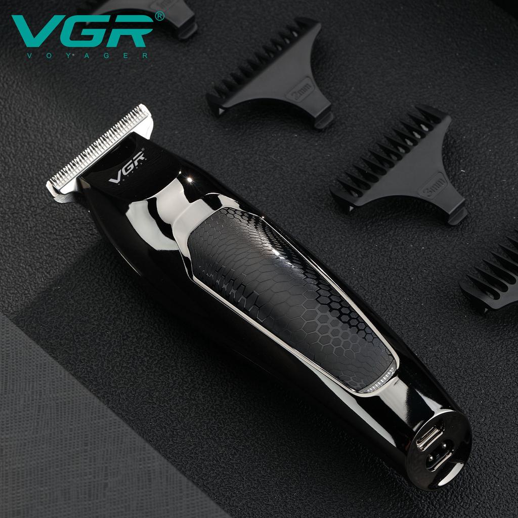 VGR 030 Tondeuse à Cheveux Professionnelle Tondeuse Tête à Huile Machine à Couper les Cheveux Machine à Couper les Cheveux Sans Fil Barber Électrique Cheveux Hommes Tondeuse à Cheveux Forme Sculpture