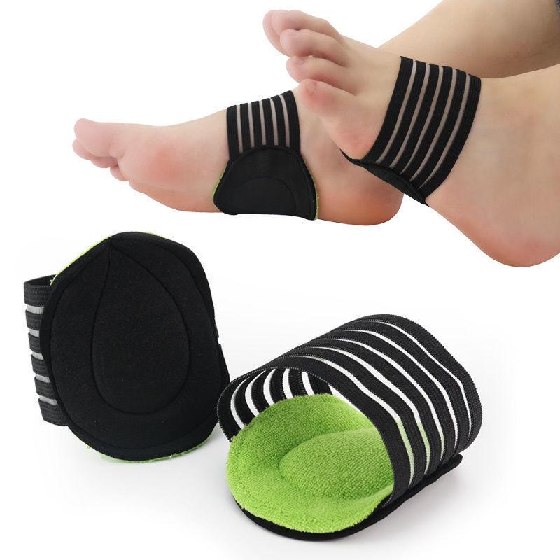 Universal Feet Arch Support Breathable Cotton Foot Protection Pads for Aching and Painful Feet, One