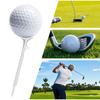 Golf Tee 5 Pieces 18-Degree Angled Golfing Tees Prevent Side Rotate Lower Friction Ball Sport Equipment For Outdoor Indoor