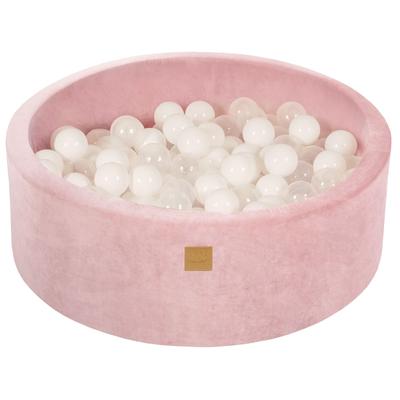 Round Ball Pit® Velvet, Powder Pink