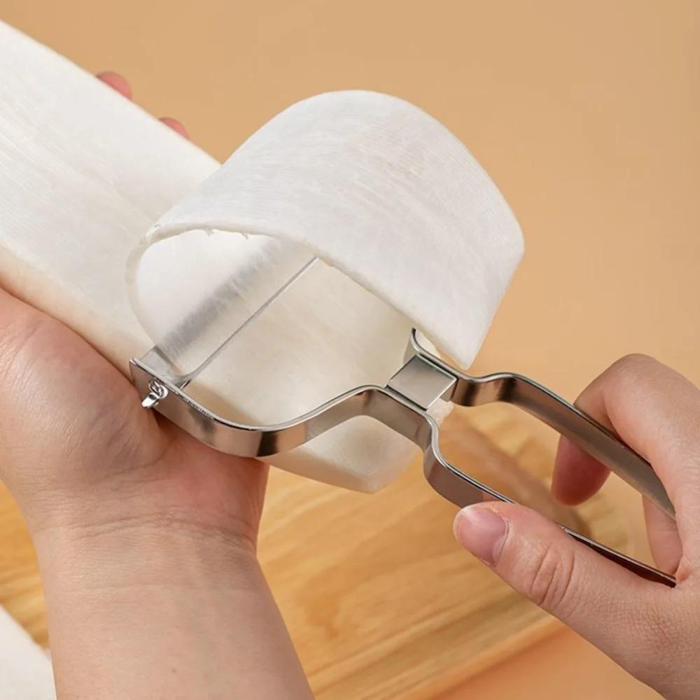 Rustfritt Stål Skrellekniv Reddikskjæring Store Tynne Skiver Potetskreller Grønnsakskutter Kjøkkenmatlagingsutstyr