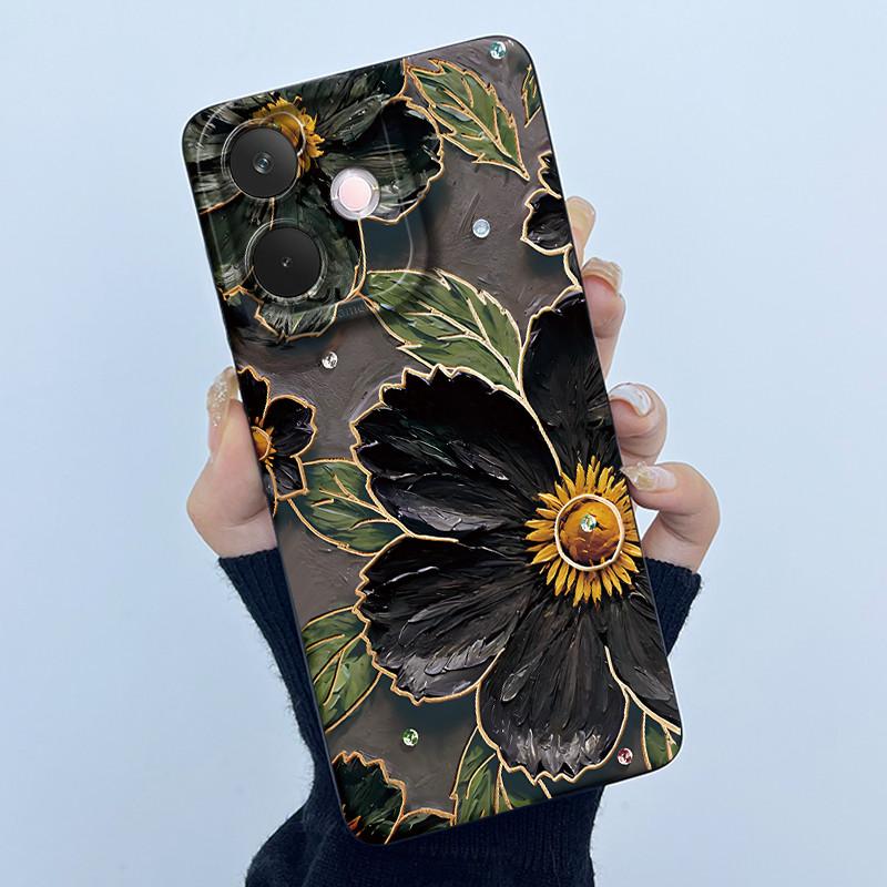 For Oppo A5 Pro 5G Phone Case Cute Panda Back Cover For Oppo A 5 Pro 2025 Full Protection Soft Liquid Silicone Anti Drop Housing