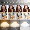 FOSOTO LED Half-Moon Desktop Ring Light Overseas Warehouse Fast Shipping For Beauty Salon: Nail Art, Tattoo, Eyelash & Video