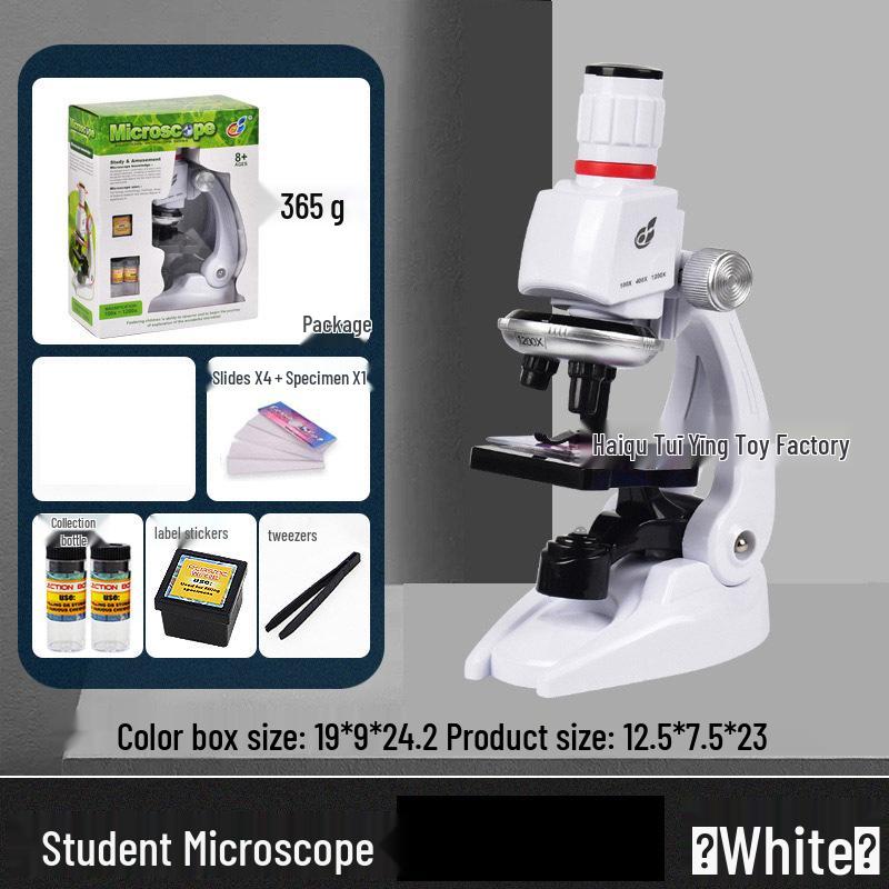 High-Definition Educational Microscope Toy for Primary School Students