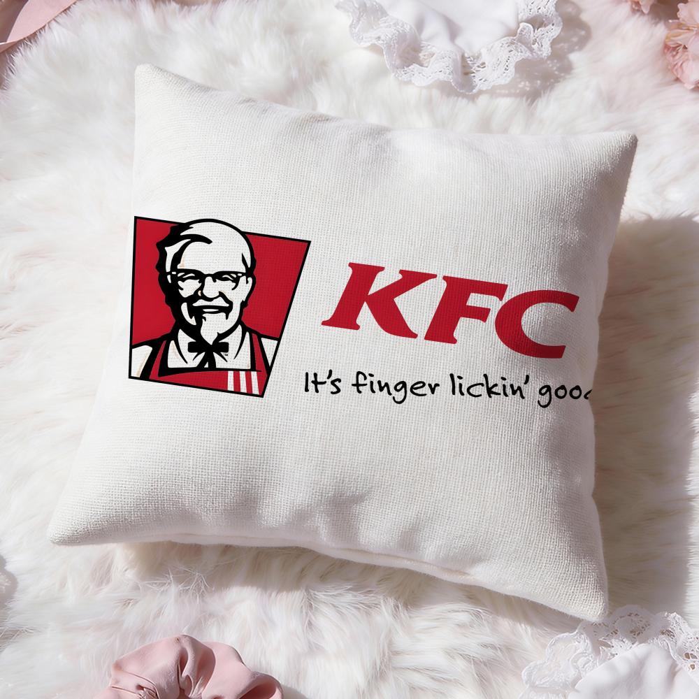 Klasický logo KFC Potah na polštář Prémiový komfort Oboustranný potah na polštář - Design dva v jednom pro jakoukoli místnost a interiér auta
