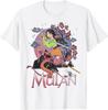 Hot Fashion Casual Disney Mulan Warrior Stance Sunset Poster T-Shirt S-4XL Four Seasons