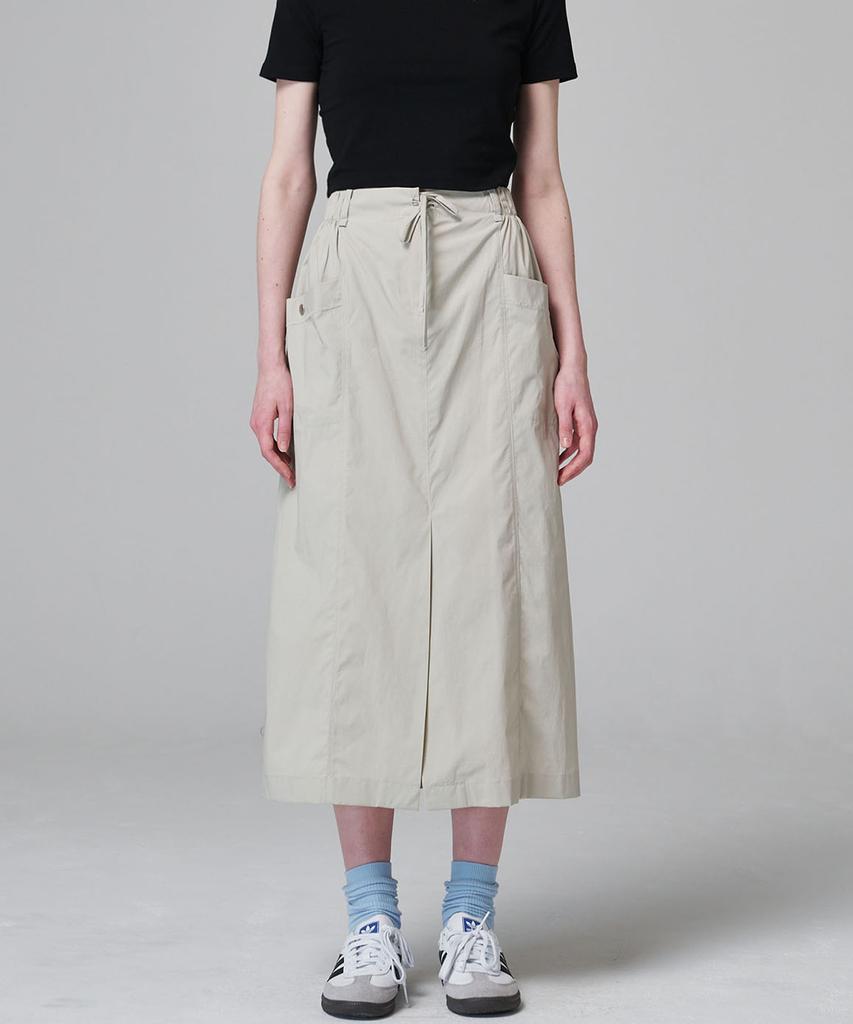 Marop 3105 Nylon Skirt (Beige)