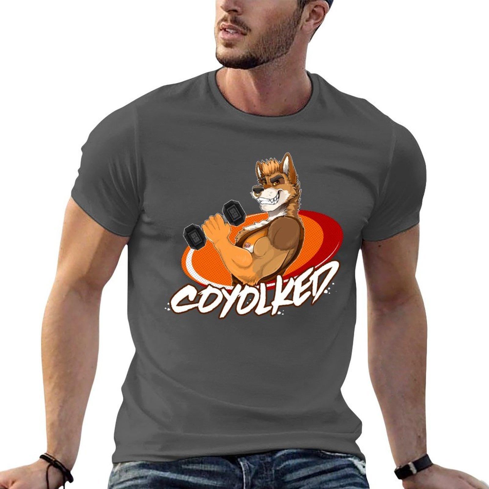 COYOLKED TShirt t shirts with prints man t shirt cotton TShirt 4XL
