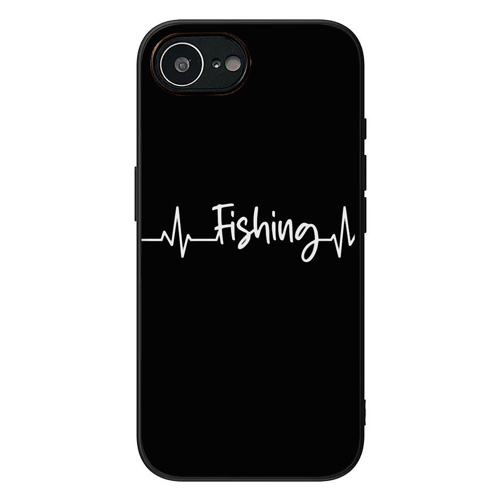 

Phone Cover for Apple iPhone 17 16 14 15 Pro Max Plus 15+ 16E XR ProMax Air 16+ Casing Case Fly Trout Carp Fishing Rod Fish iPhone17 Pro