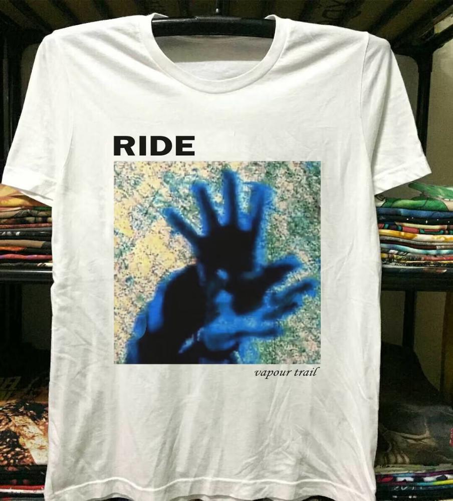 

Ride Band Vapour Trail Song Short Sleeve Unisex T-Shirt All Size S To 5XL BT064 Unisex T-Shirt XXXXL