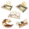 Sophisticated Eid Mubarak Wooden Trays Accent for Ramadans Home Decors and Gifts