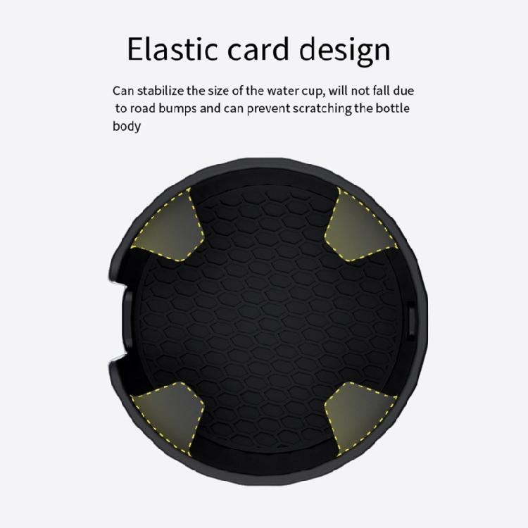 Velké nápojové nádoby Vnitřní příslušenství Držák na pohárky Adaptér Organizér Rozšiřovač držáku na nápoje do auta s nastavitelnou základnou