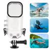 Tauchgehäuse passend für Insta360 X3 Action-Kamera, 45 m regendicht, PC/PMMA-Kameraschutz, Unterwasser-Tauchgehäuse