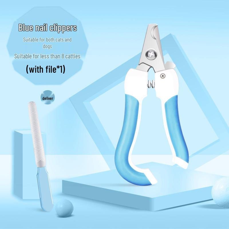 Chinchilla & Cat Nail Clippers: Anti-Bleed, Round Hole, Small Blind Clippers