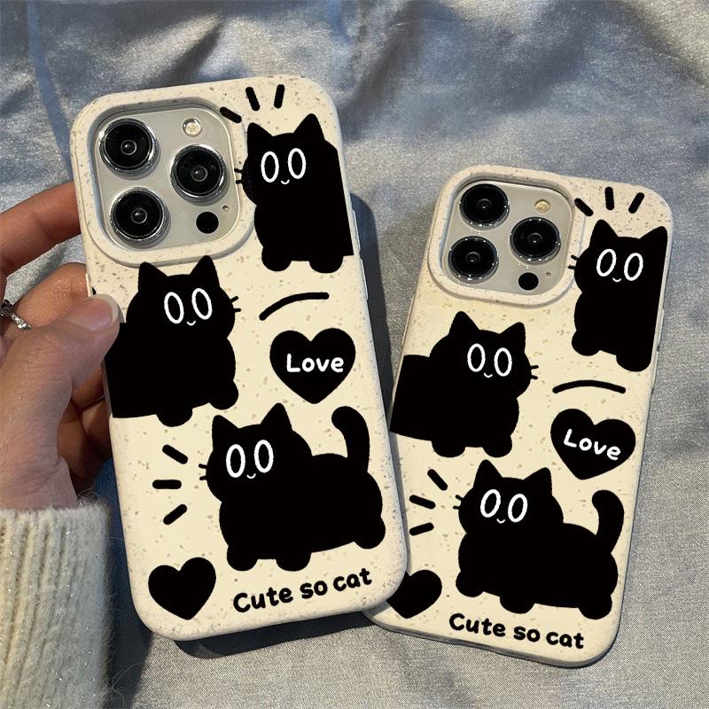 Mobile Phone Cases for iPhone 11 13 XR 15 Pro Max 12 14 Pro Max Case iPhone 16 7 Plus 8 Plus XS Max Degradable and Environmentally Friendly
