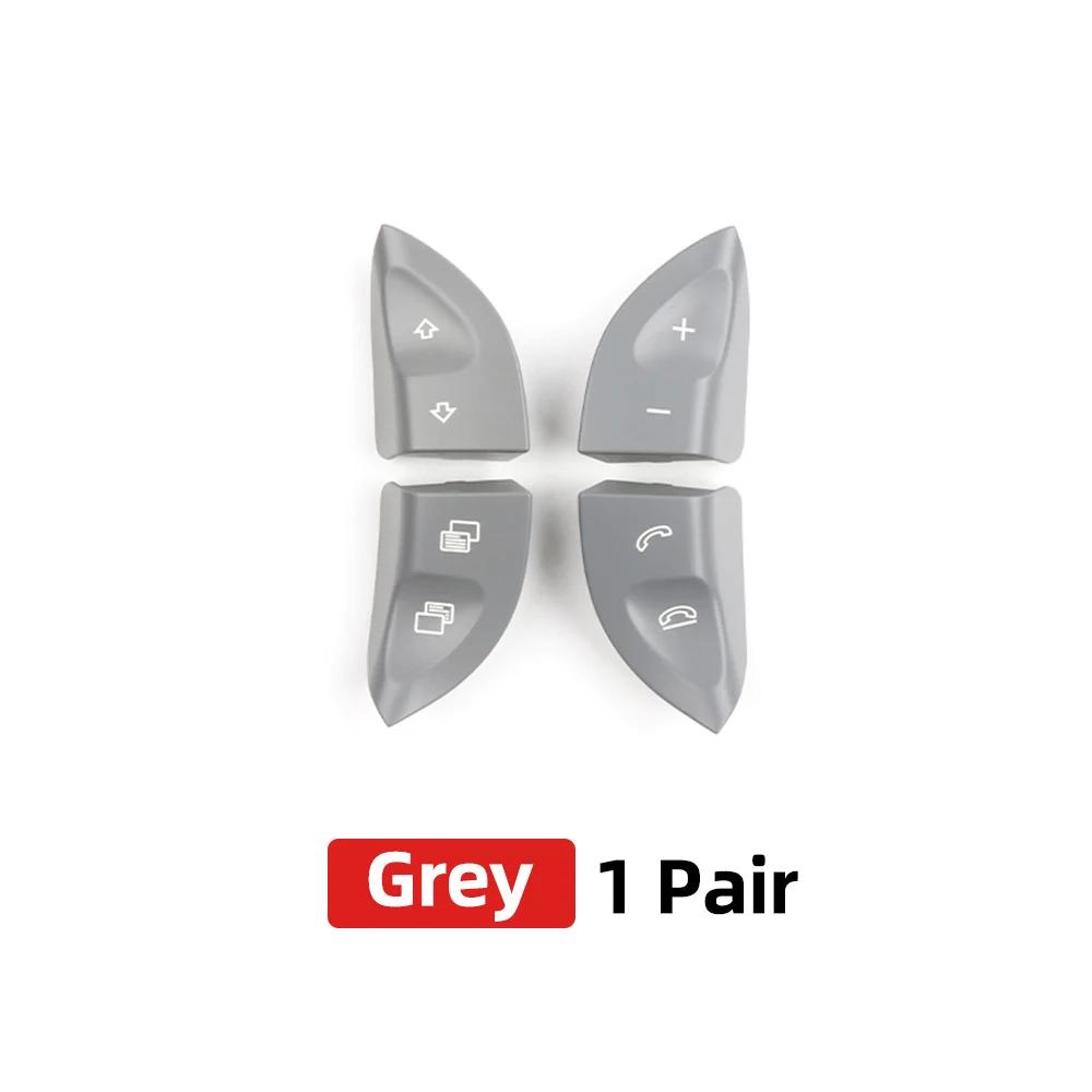 

1 Pair Car Steering Wheel Switch Control Buttons Cover Multi-function Switch Buttonsfor Mercedes-Benz S CL Class W220 W215 серый
