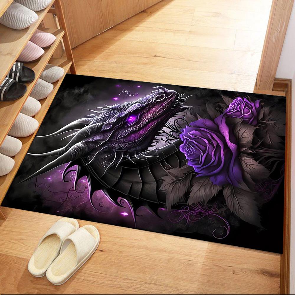 Chinese Dragon Fantasy Floor Mats for Living Room, Bedroom and Room Decoration Are Suitable for Gifts.