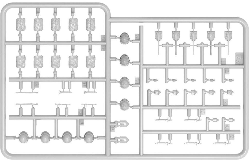 Miniart 1/35 Scale US Army Soldiers At Rest (5-Piece Set) Special Edition Plastic Model Kit with Infantry Weapons and Equipment (MA35318)