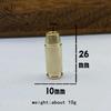 Bullet Brass Knife Beads EDC DIY Paracord Woven Lanyard Pendants Accessories Military Fans Supplies Outdoor Tool Hangings Decors