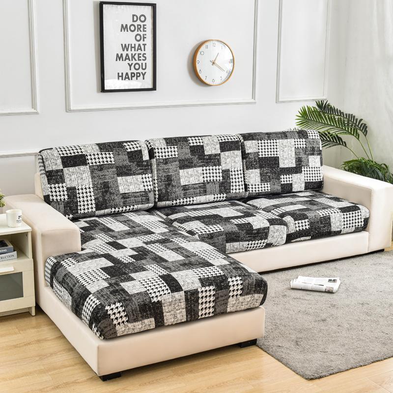 Stretchy Couch Pillow Furniture Covers Sofa Seat Pad Covers Slip Resistant Upholstery Protector Replacement For Individual Cushions