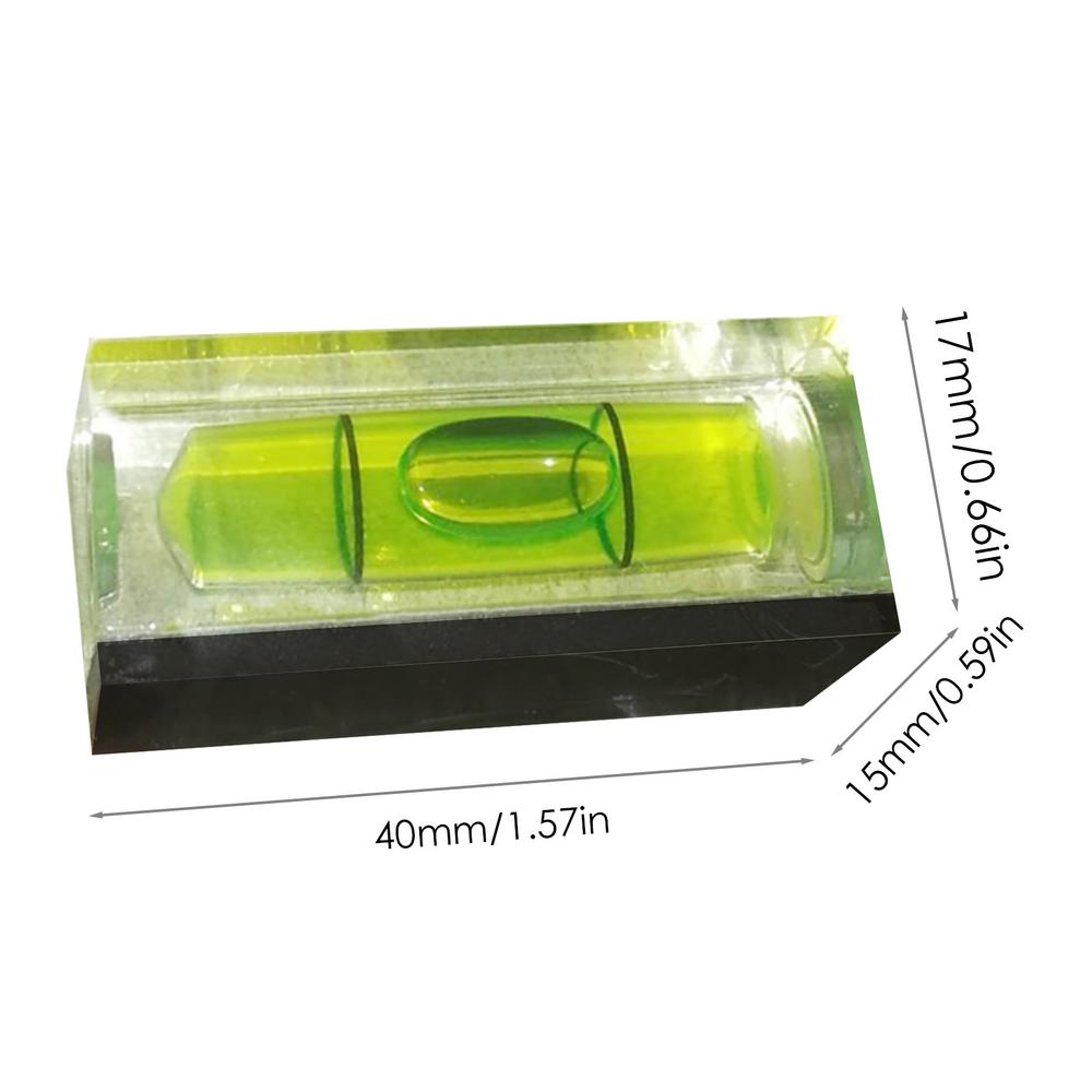 Přesná libela bublinková mini bublinková čtvercová kruhová libela vyvažovačka libela fotorámeček měřidlo horizontální