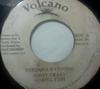 7inch Record JIMMY CRAZY  GOSPEL FISH  Neighbour Cussing NONE Volcano Jamaica Reggae Ska  Dub Used