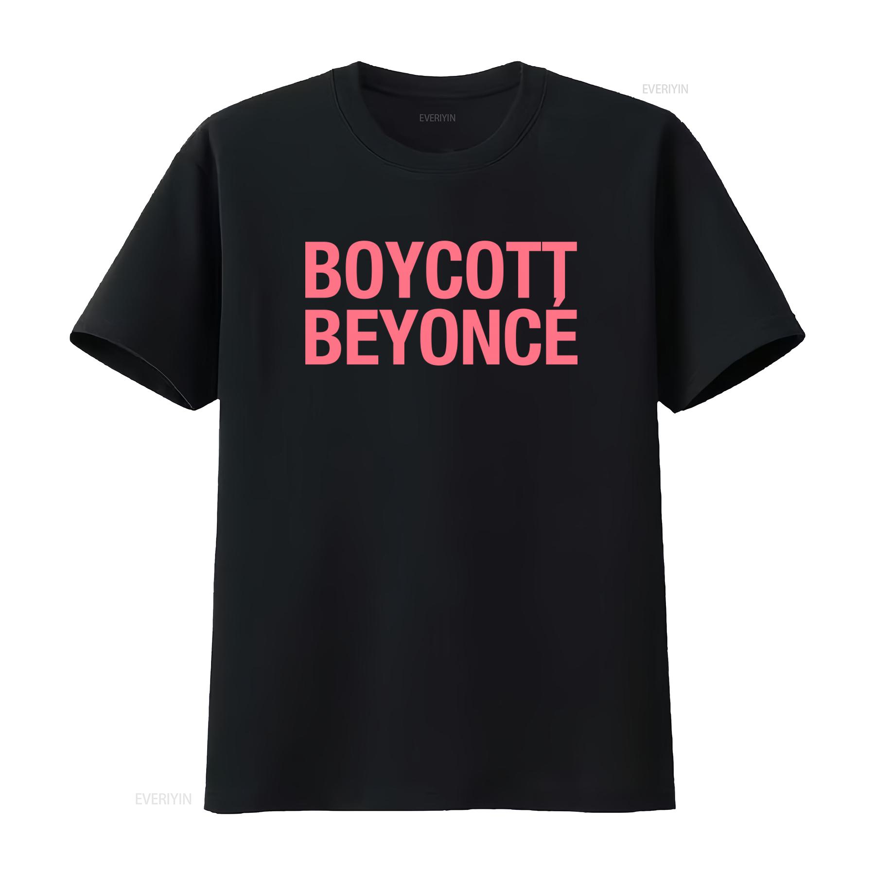 

Boycott Beyonce T Shirt Adult Xl 2016 Formation Tour Concert Black Official vintage Washed Stretched streetwear Soft homme 4XL