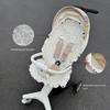 Essenziale Estivo Tappetino Rinfrescante per Passeggini Baby Cuscino Seduta in Seta di Ghiaccio per Neonati e Bambini Piccoli da 0 a 3 Anni