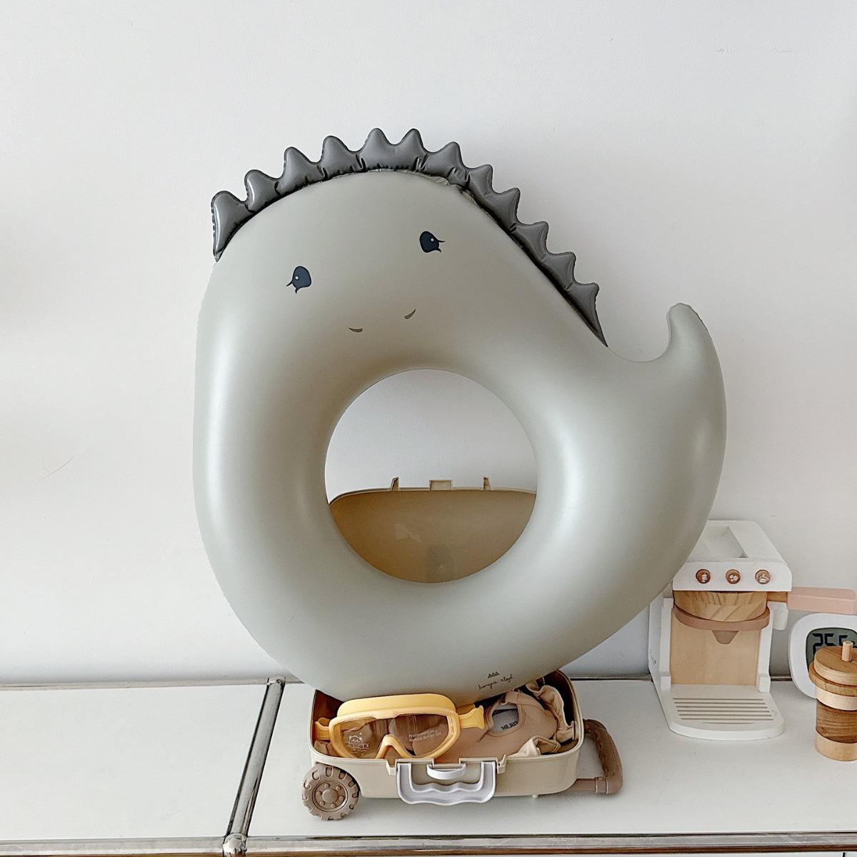 

Dinosaur Swimming Ring with Armbands for Toddlers and Kids